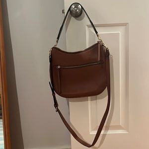 Banana Republic leather handbag